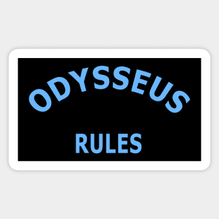 Odysseus Rules Sticker